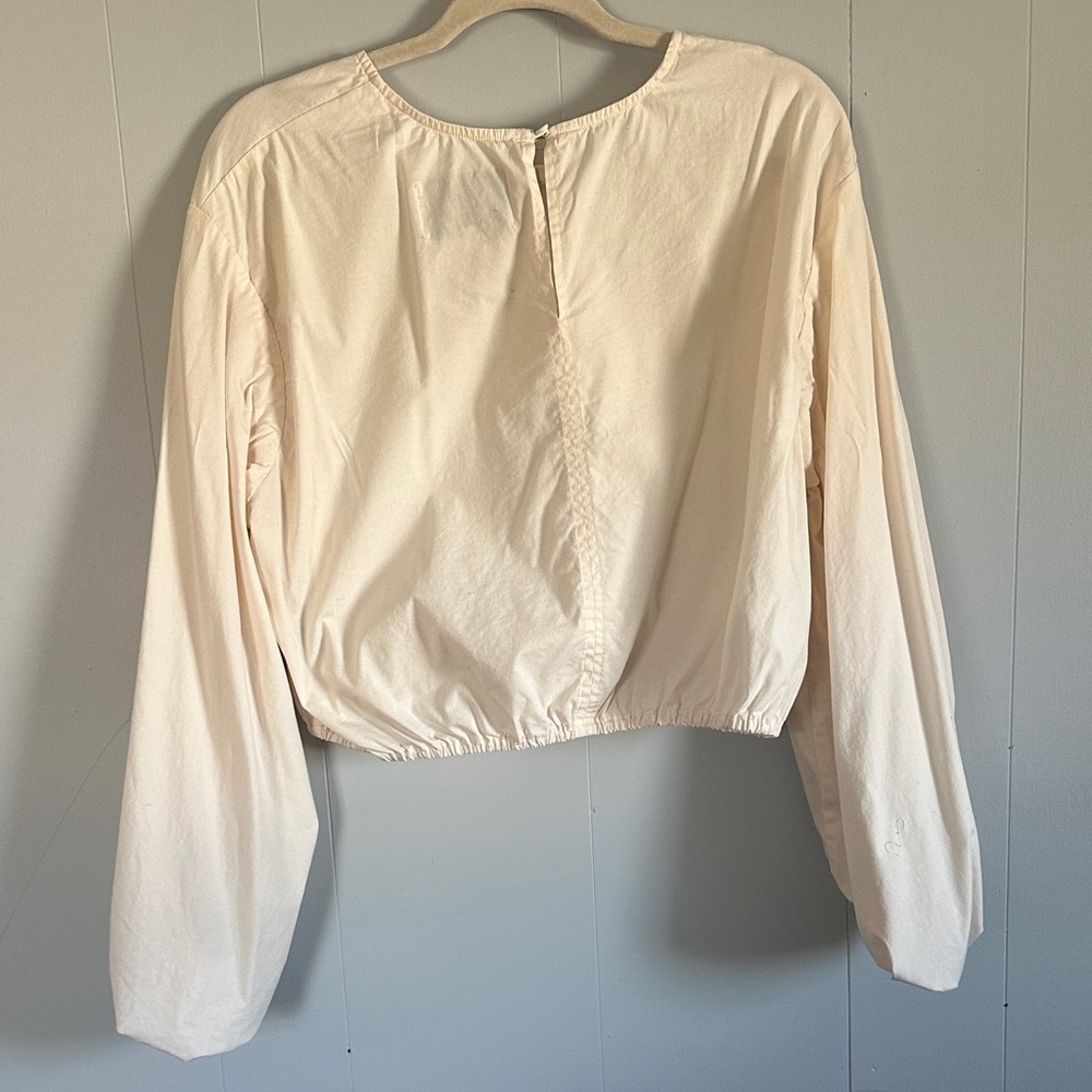 Pistola Cream Long Sleeve Blouse - Picture 3 of 4